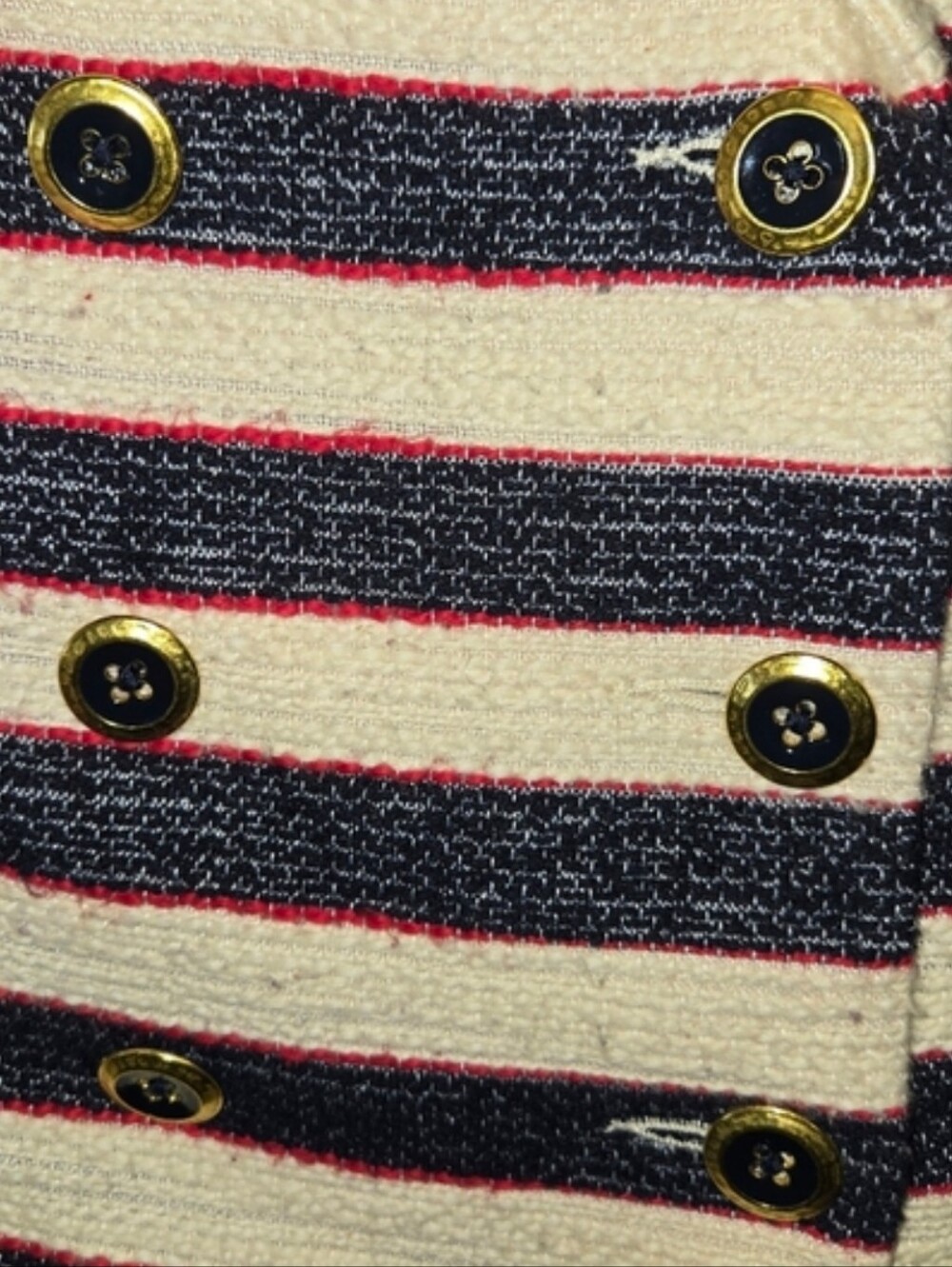 Cabi Nautical Saylor Double Breasted Blazer Size 6 - Picture 5 of 12